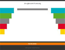 Tablet Screenshot of douglassarchives.org